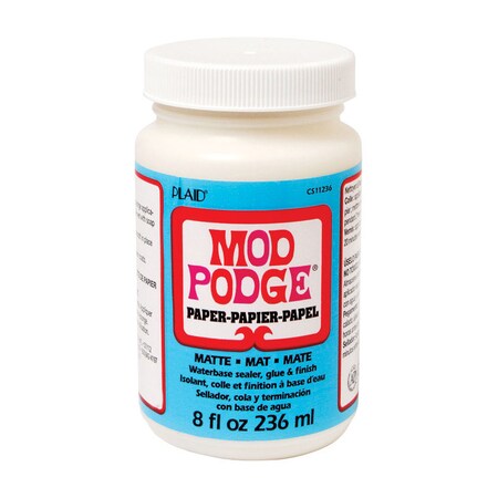 Plaid Mod Podge Papr Matte 8Oz CS11236